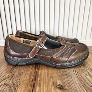 Keen Presidio Mary Jane Womens Sz 8.5 Cascade Brown Comfy Walking Shoes 1005523
